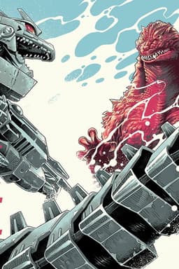 Godzilla vs MechaGodzilla (Gigan tribute)